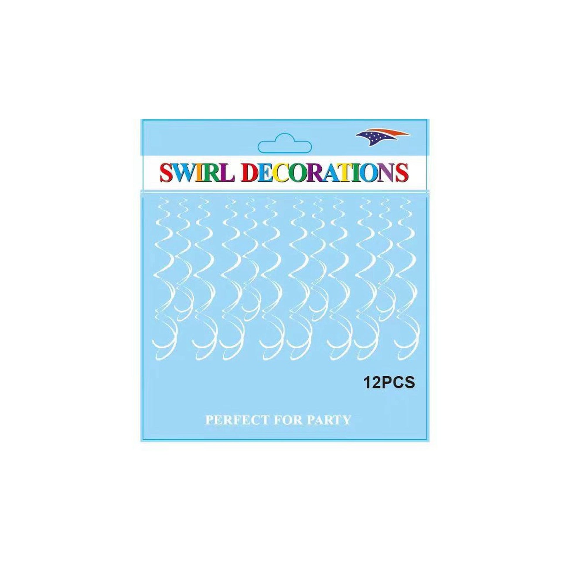 Swirls White 12 ct 120 Card/Cs