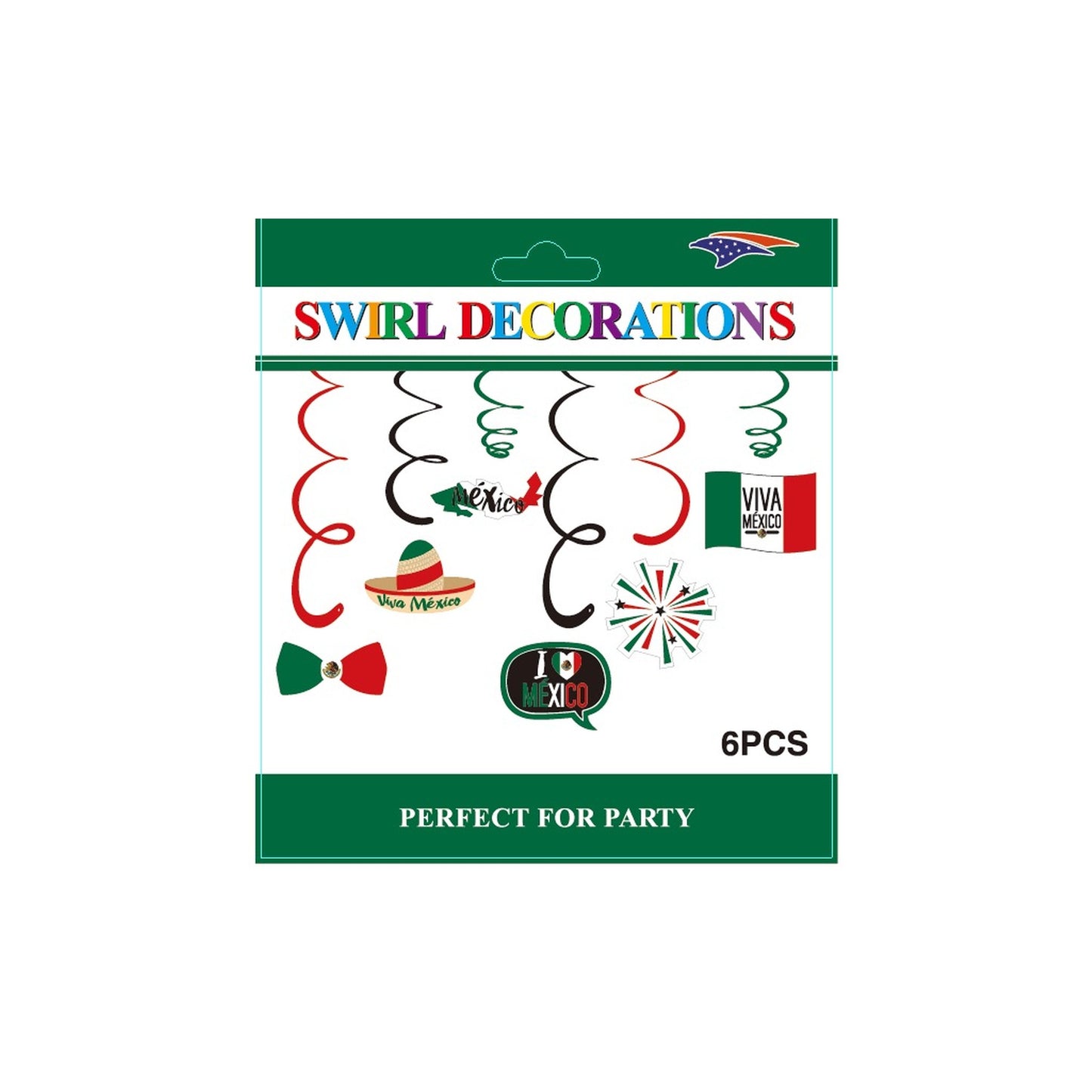 Swirl Decor Viva Mexico 120Pk/Cs