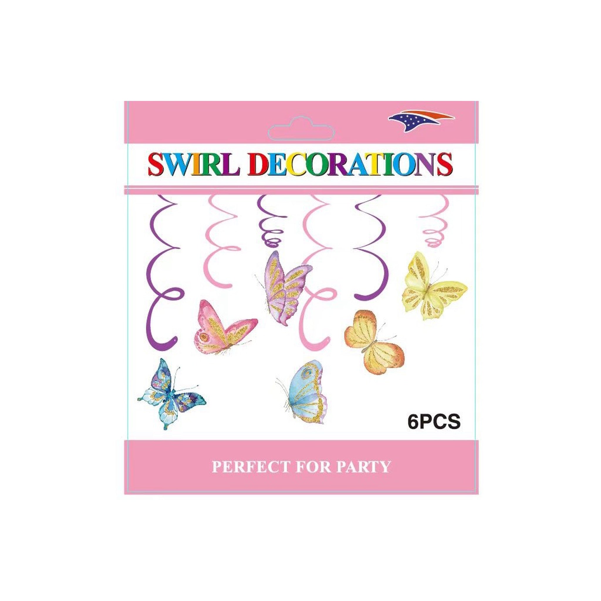 Decor Swirl Butterlfy