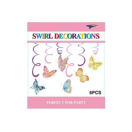 Decor Swirl Butterlfy