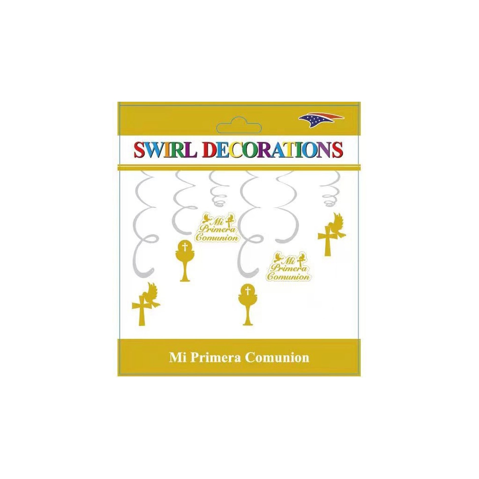 Swirl Deco Mi Primera Comunion