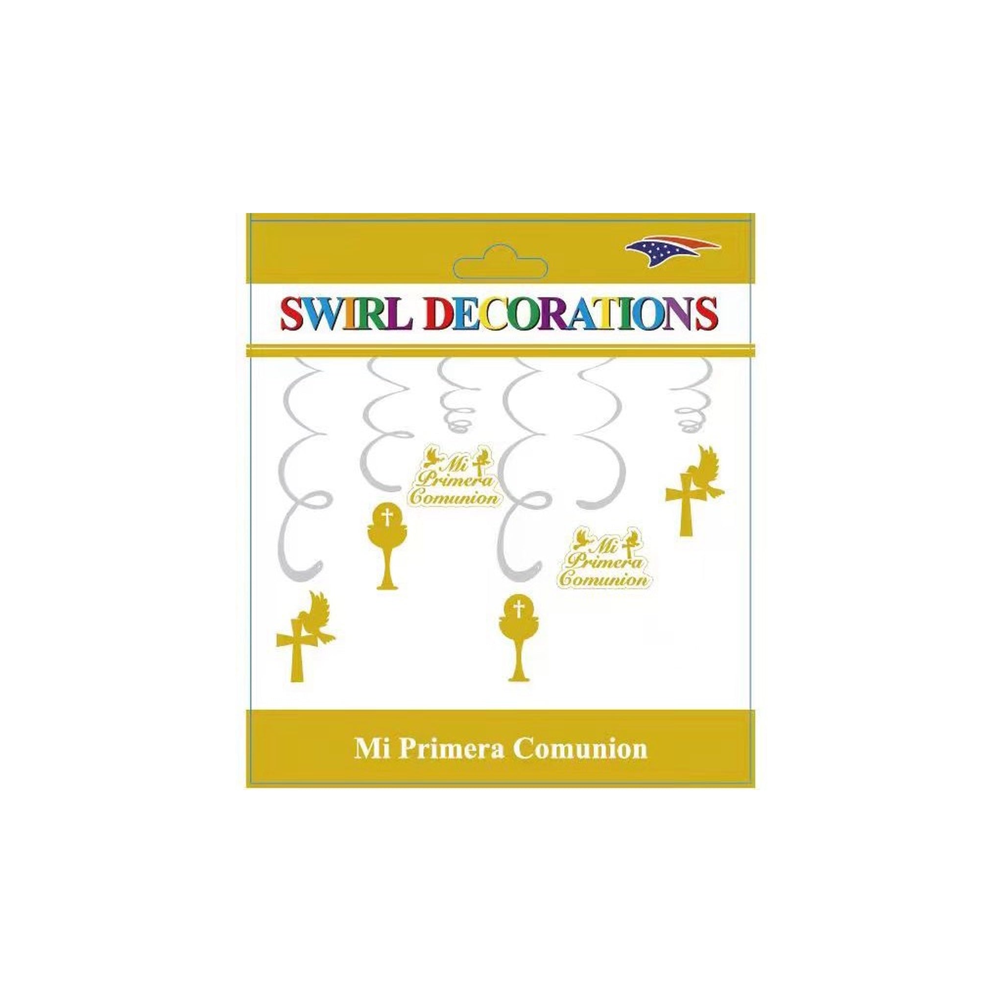 Swirl Deco Mi Primera Comunion