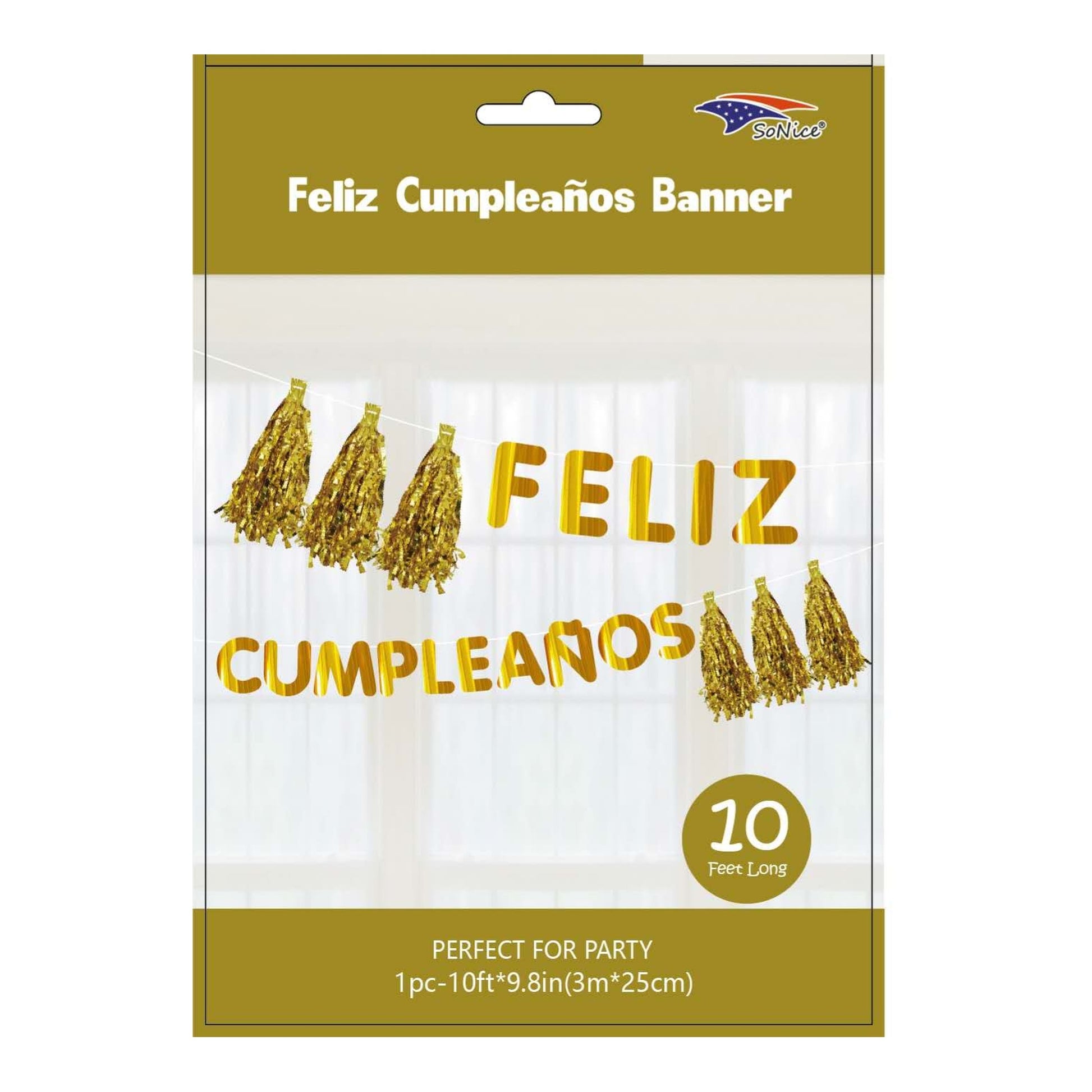 F/C Banner Gold W/Tassel
