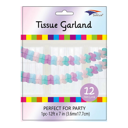 Tissue Garland Pastel