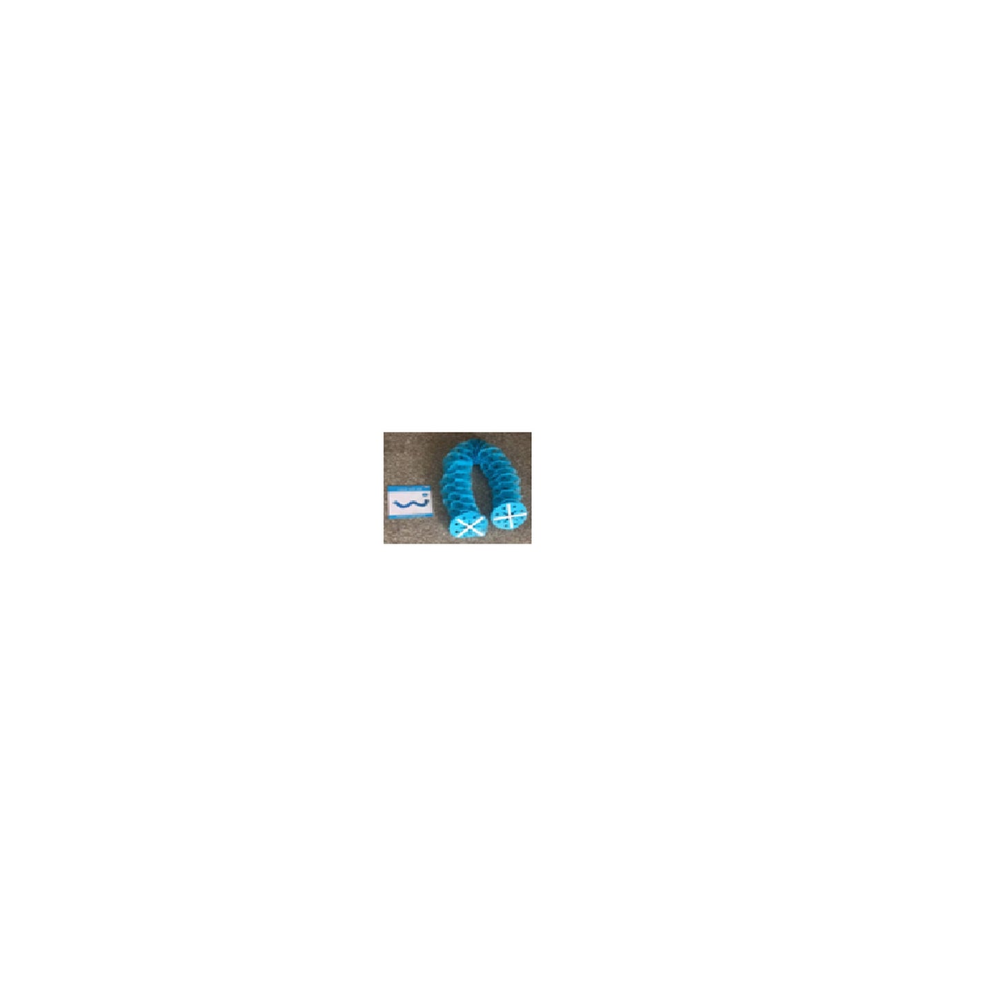 (c) 9"×12" Garland Light Blue