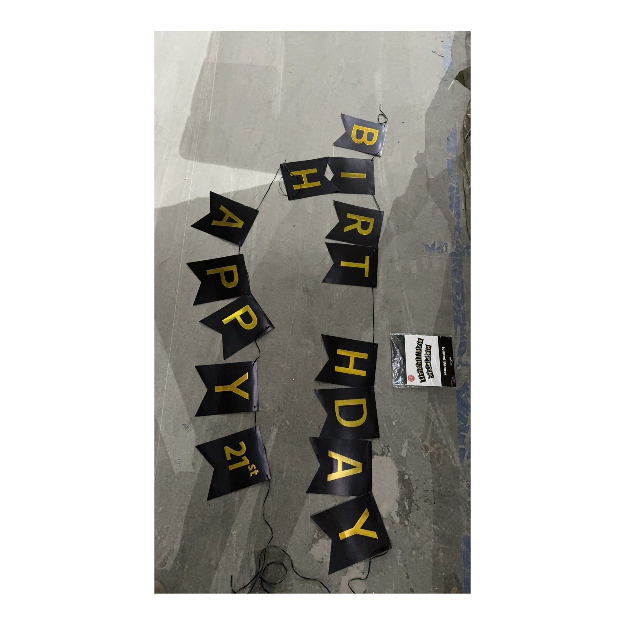 Banner Happy Birthday 21Th
