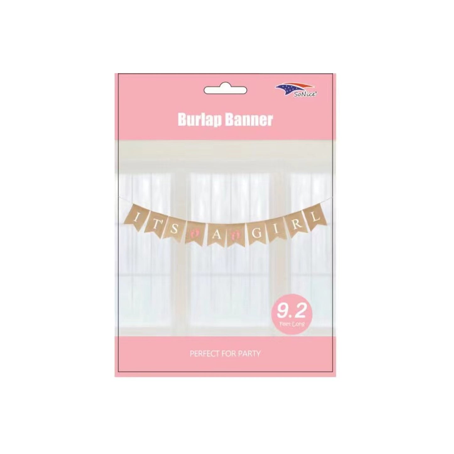 Burlap Banner It'S A Girl