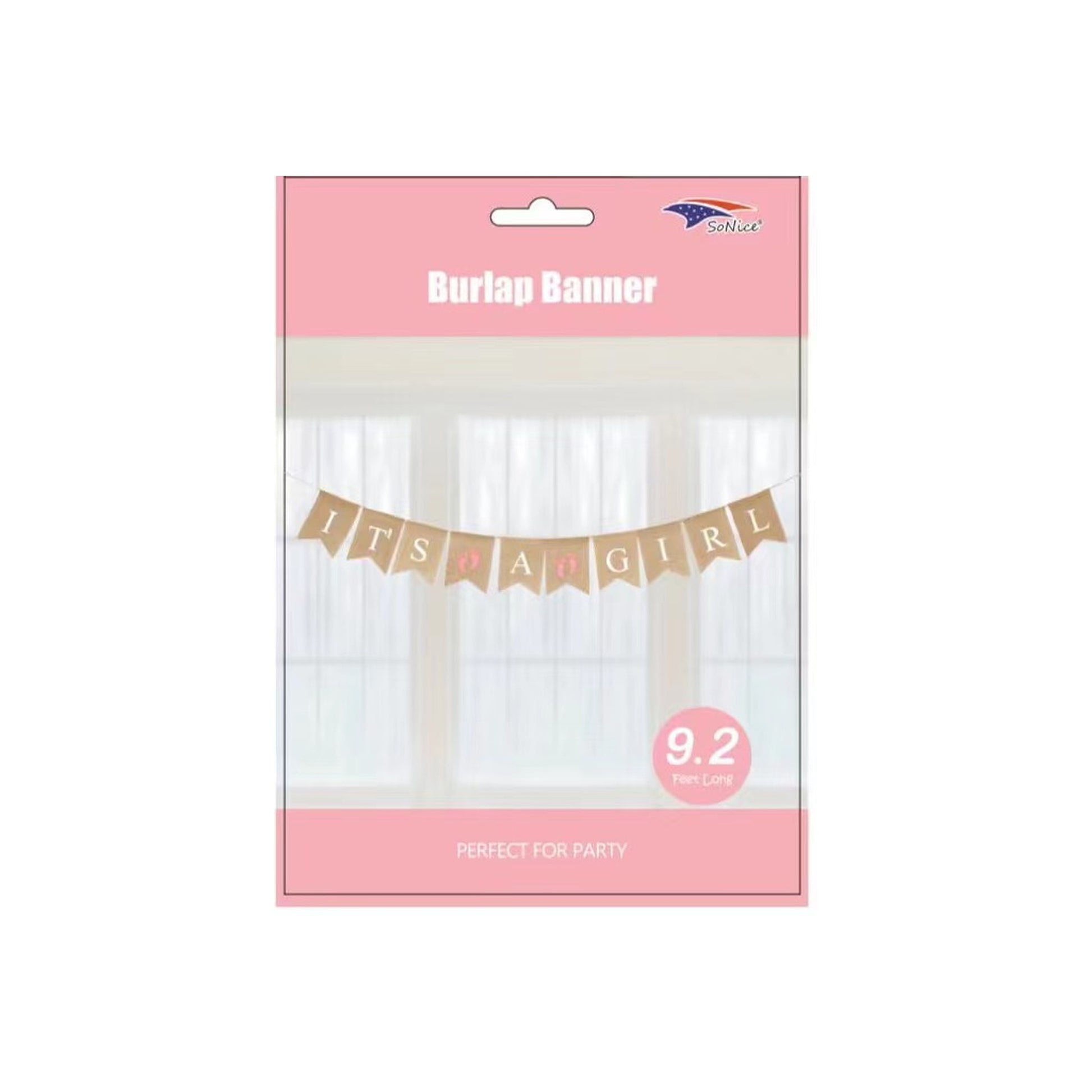 Burlap Banner It'S A Girl
