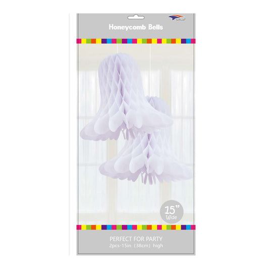 (c) 15" 2pc Happy Birthday White