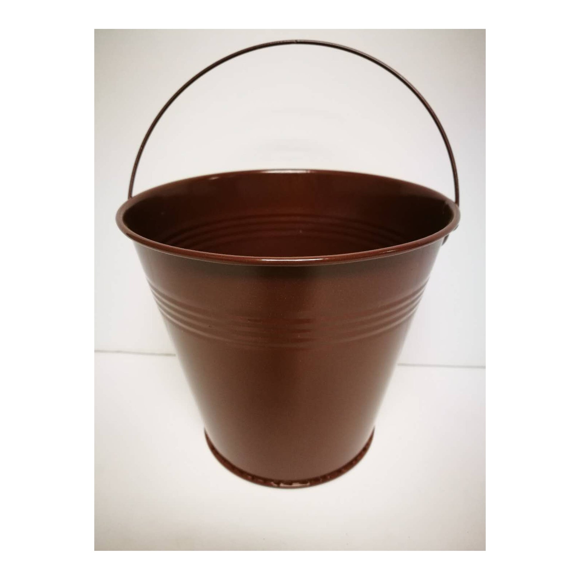 (c) 5" Bucket Medium Brown