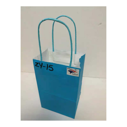 (c) 5"×8" Craft Bags Turquoise