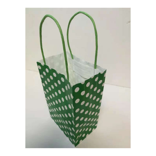 Z-11 5" x 8"Craft Bag Polka Dots Emerald