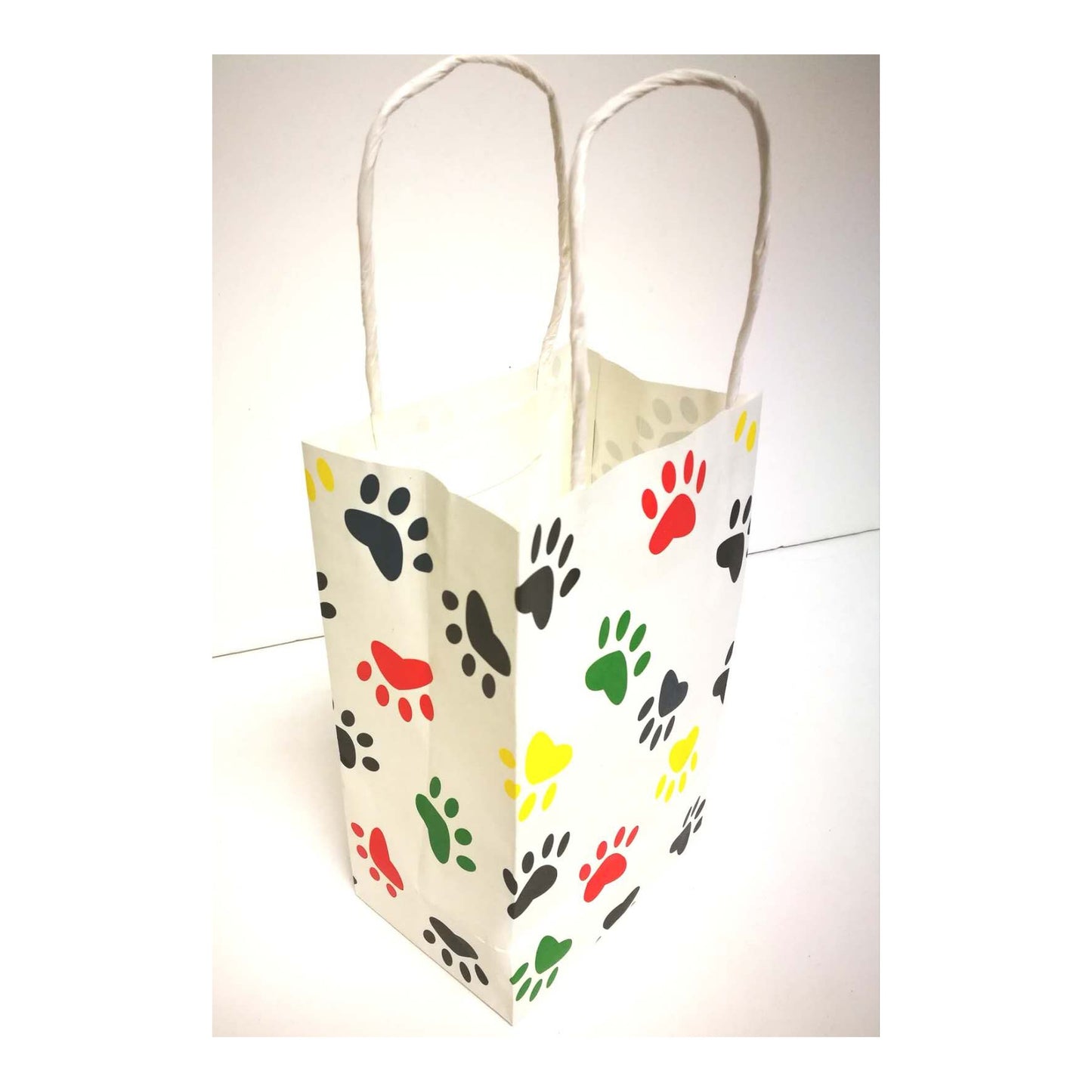 (c) 5"×8" Cellophane Bags Paws 12pc