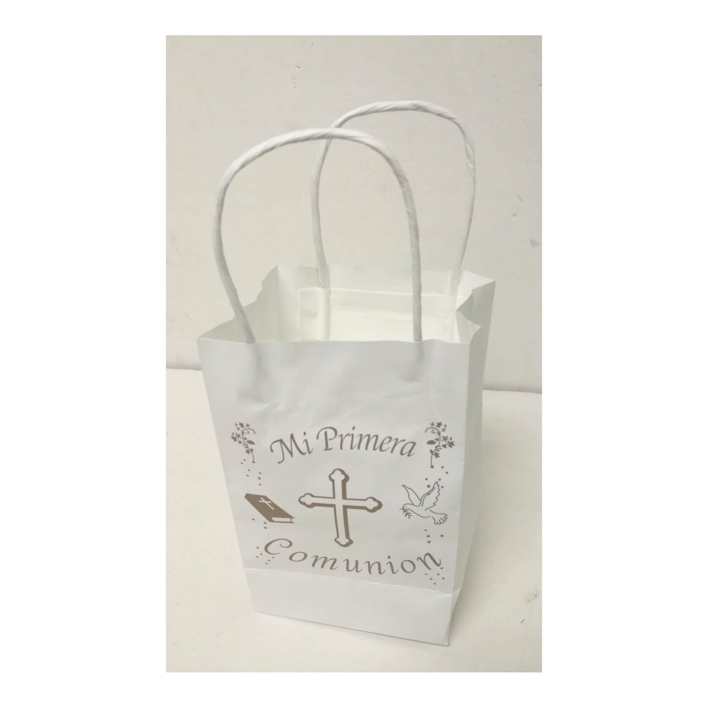 5" x 8"Kraft Bag Comunion Gold