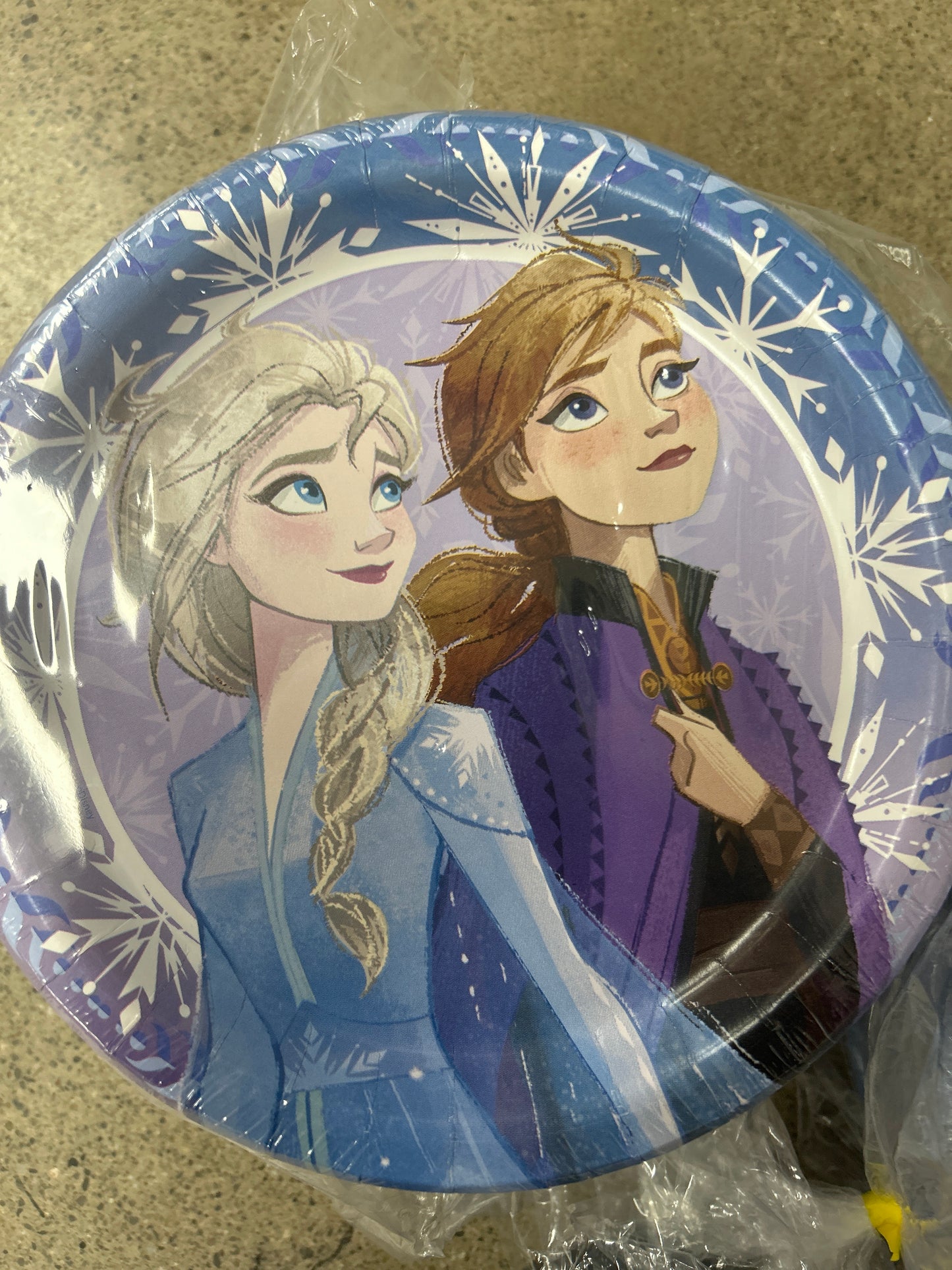 9" Plate Frozen 2 8ct