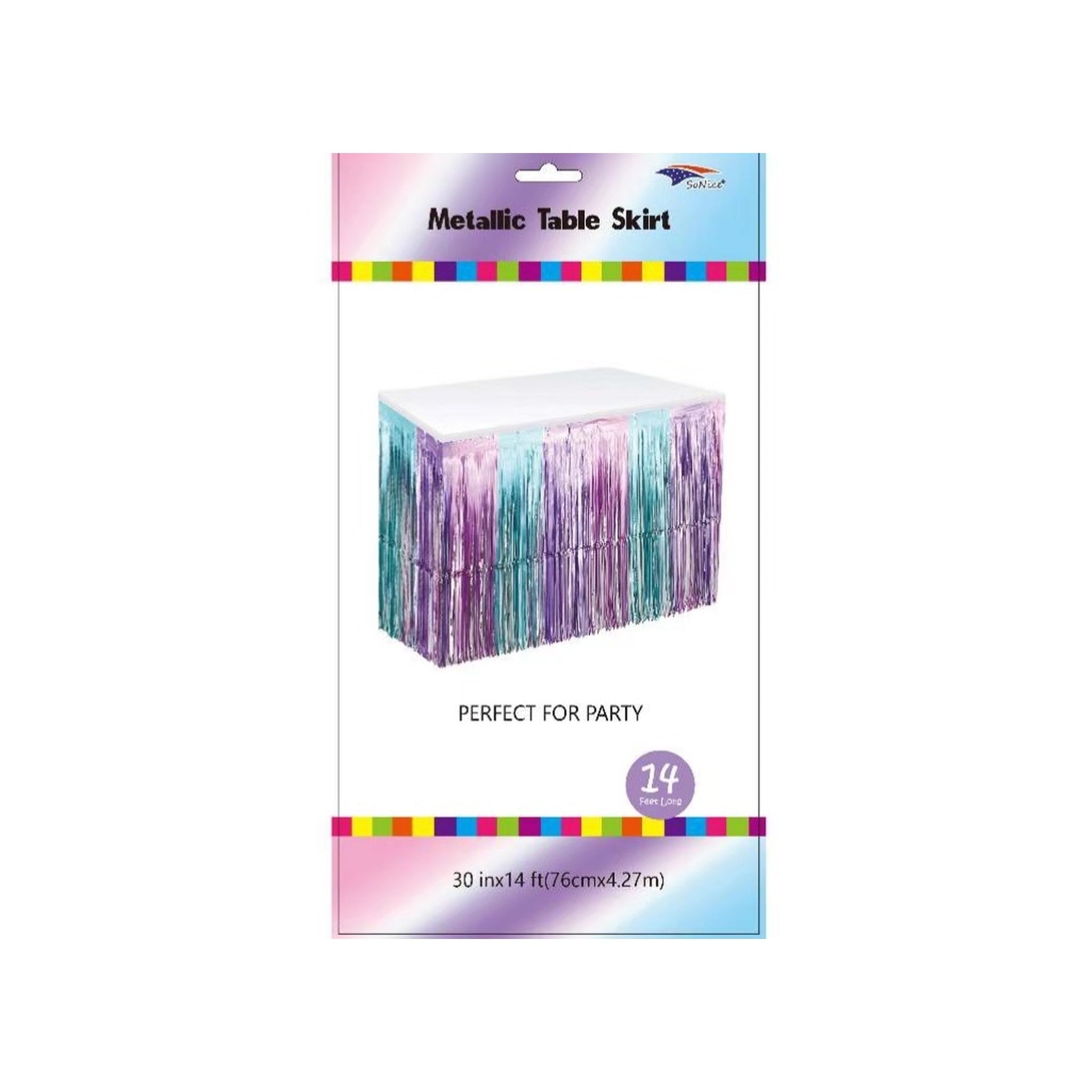 Foil Skirt Pastel