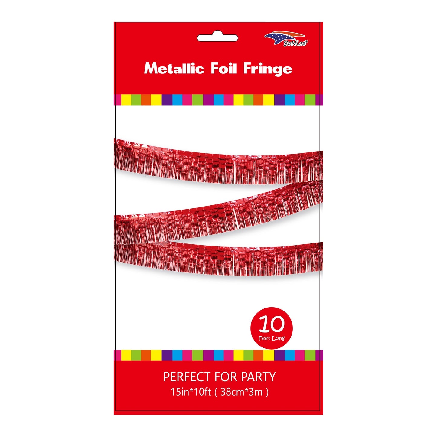 Fringe Banner Red