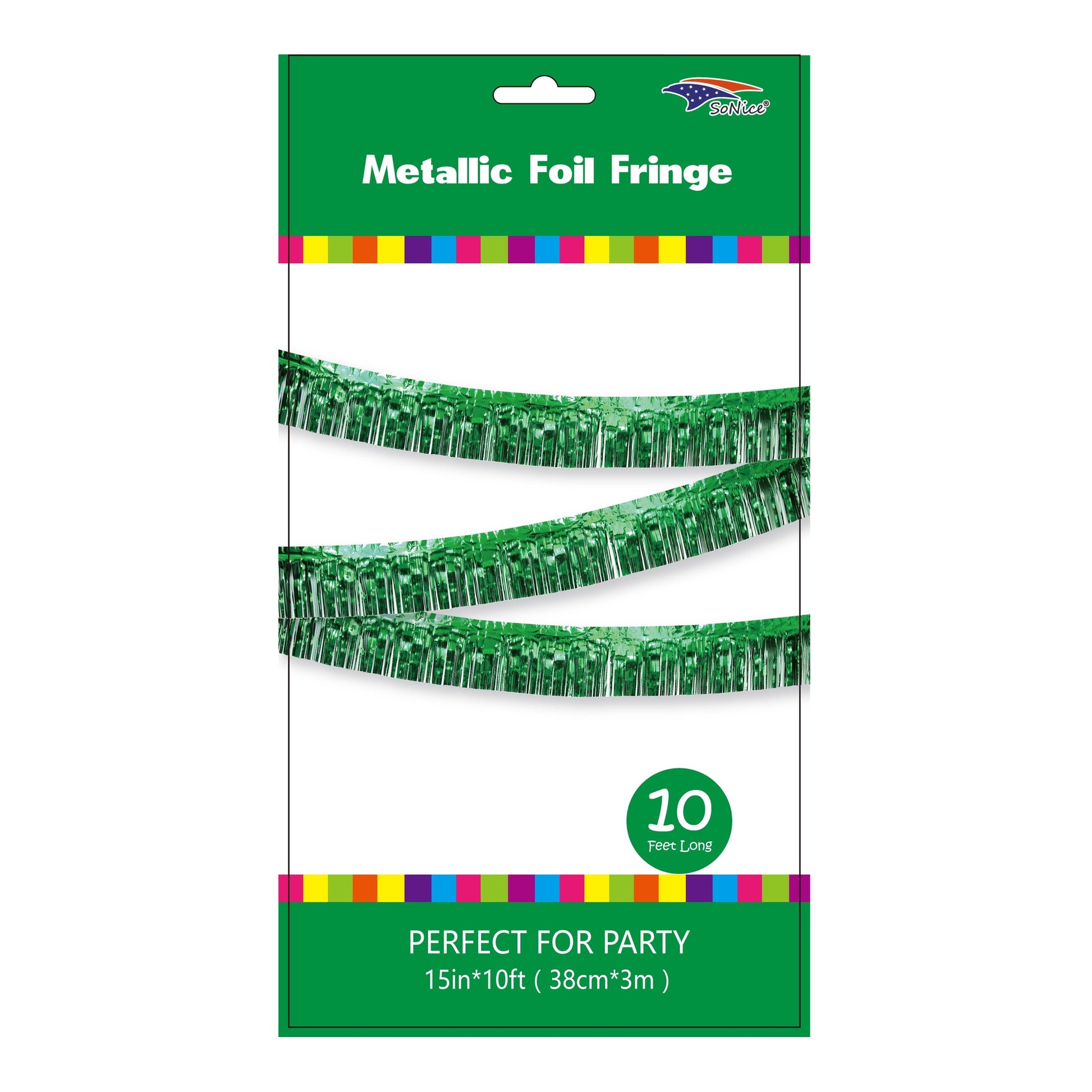 Fringe Banner Emerald