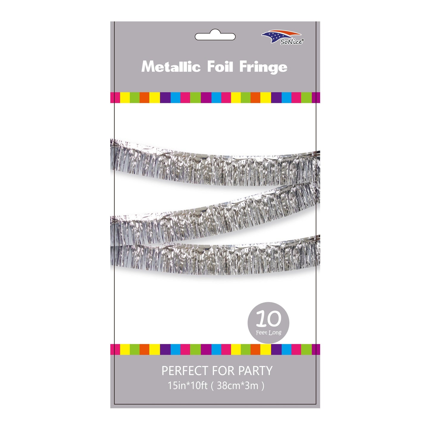 Fringe Banner Silver