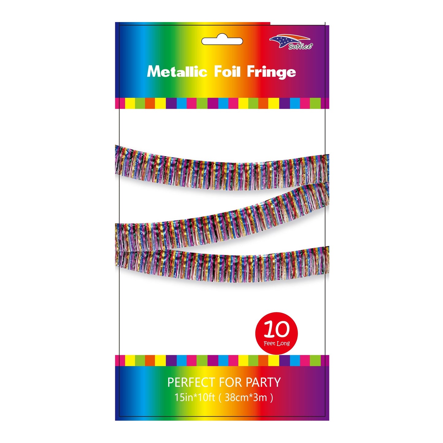 Fringe Banner Multi-Colors