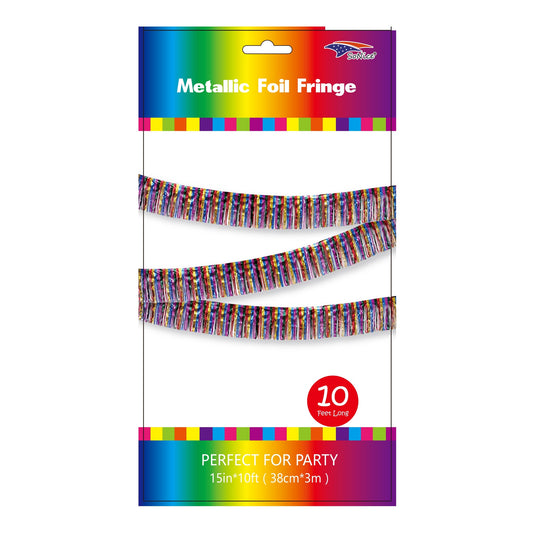 Fringe Banner Multi-Colors