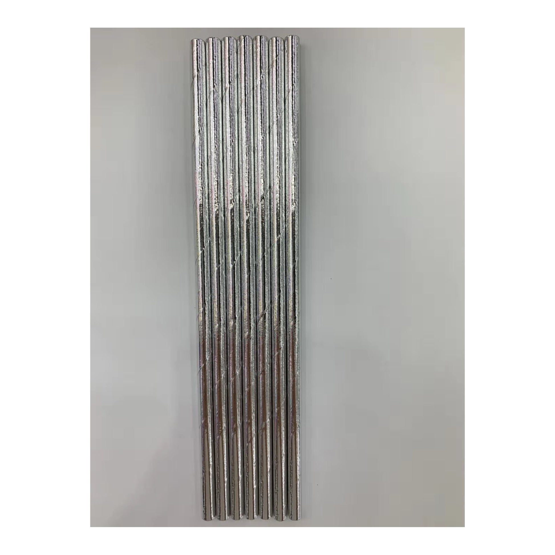 (c) Paper Straws Silver 12ct