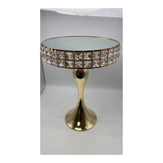 12" x 16" Cake Stand Gold