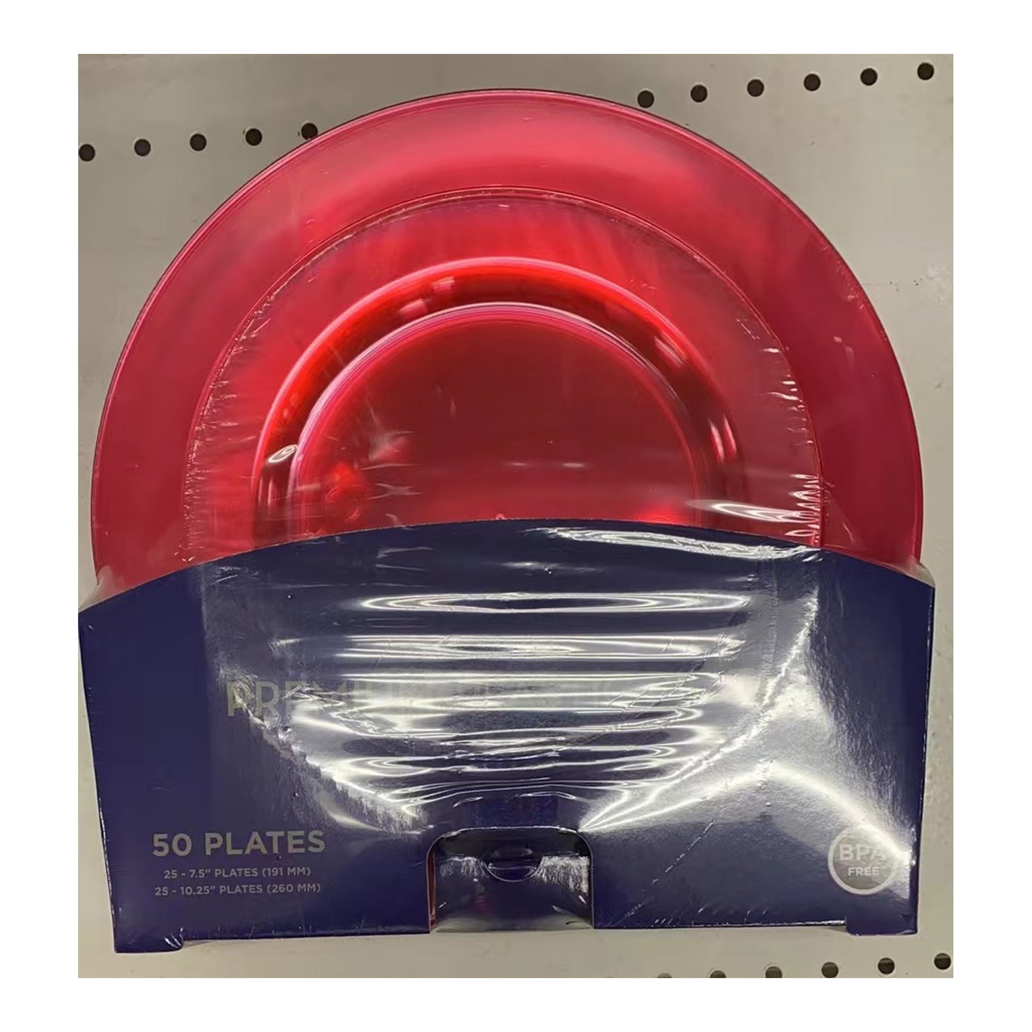50 ct Plates H/Pk 8Pk/Cs,