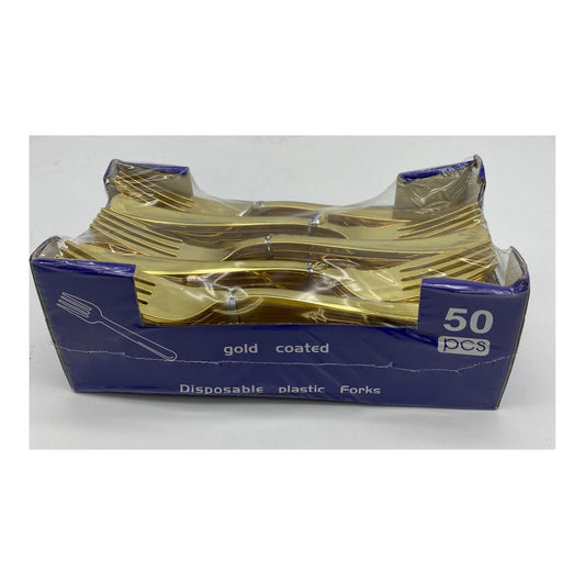 50 ct Fork Gold 24Pk/Cs,