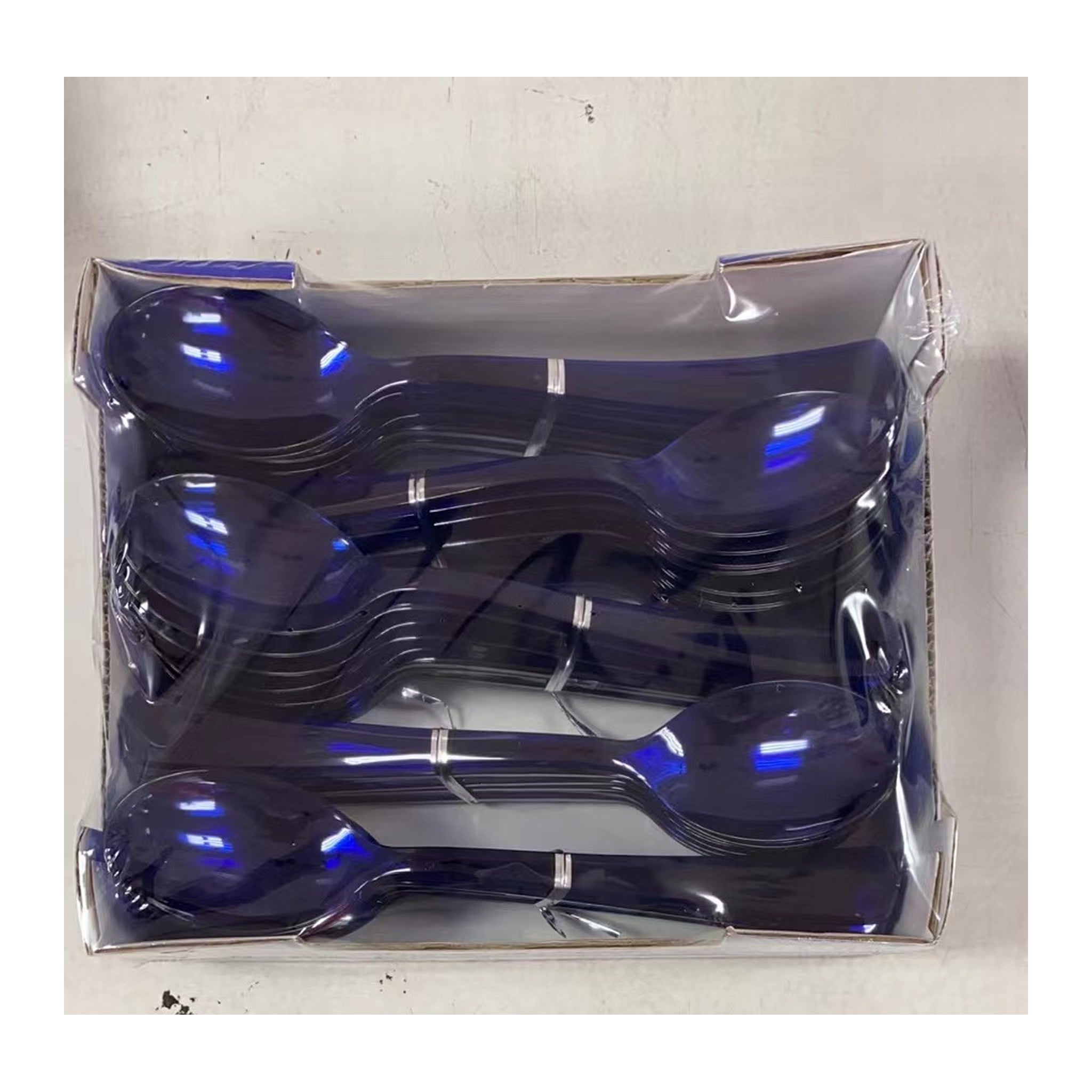 50 ct Spoons R/Bl 24Pk/Cs,