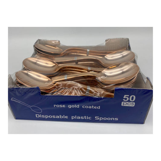 50 ct Spoons Rose Gold 24Pk/Cs,