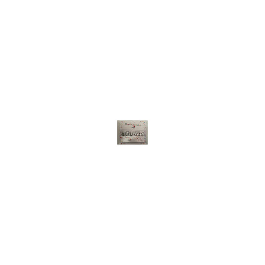 Letter Candle Happy Birthday Silver 120Pk/Cs 12Inner