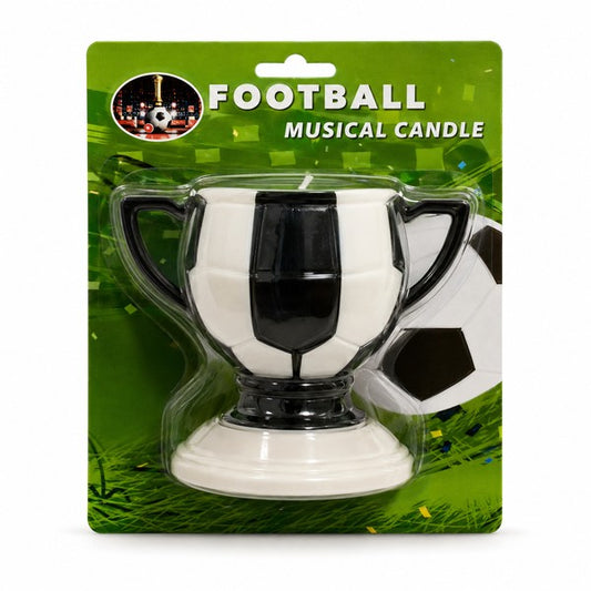 Football musical candle