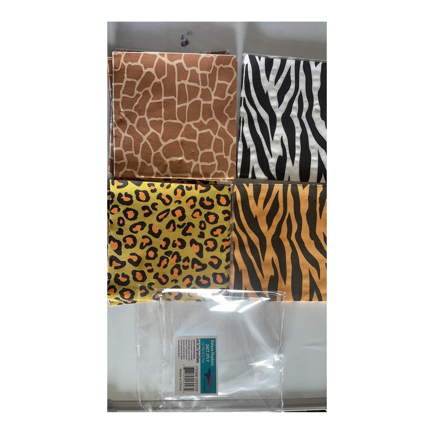 2Ply Napkins 24 ct Get-Wild 24Pk/Cs