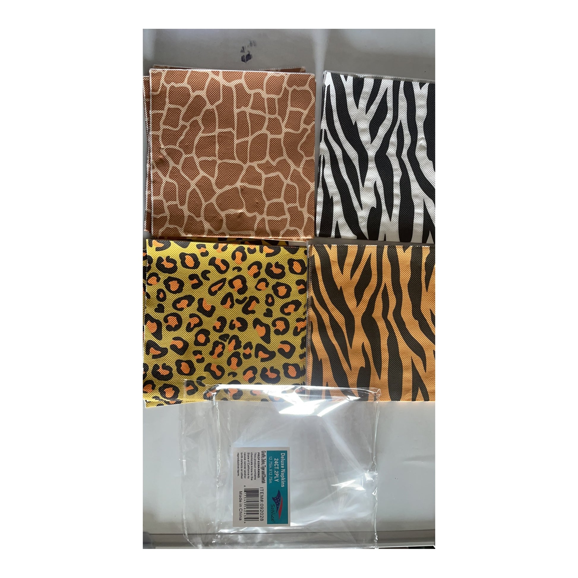 2Ply Napkins 24 ct Get-Wild 24Pk/Cs
