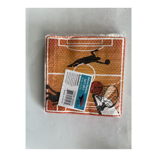 2Ply Npkns Basketball 24 ct 24Pk/Cs