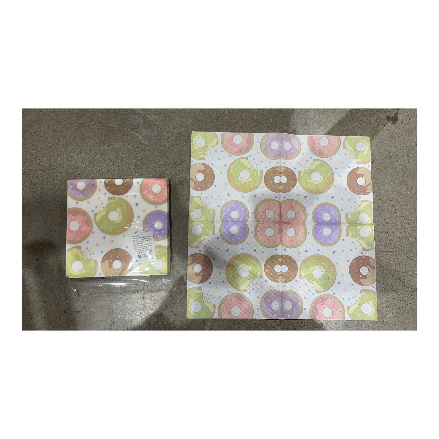 2 Ply Napkin 24 ct Donut 24Pk/Cs