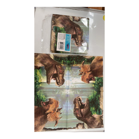2 Ply Napkin 24 ct Dino 24Pk/Cs