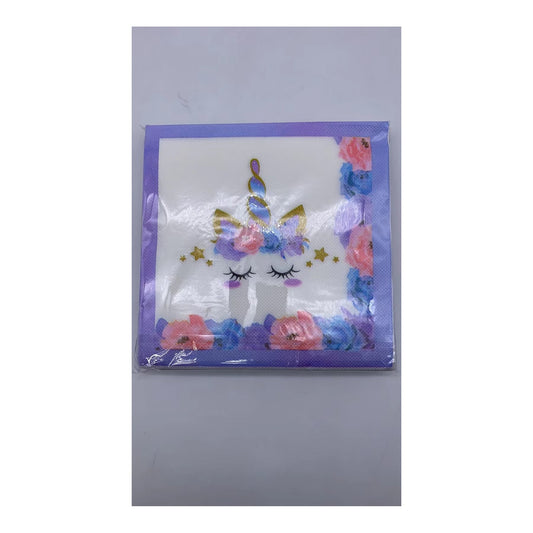 2 Ply Napkin 24 ct Unicorn 24Pk/Cs