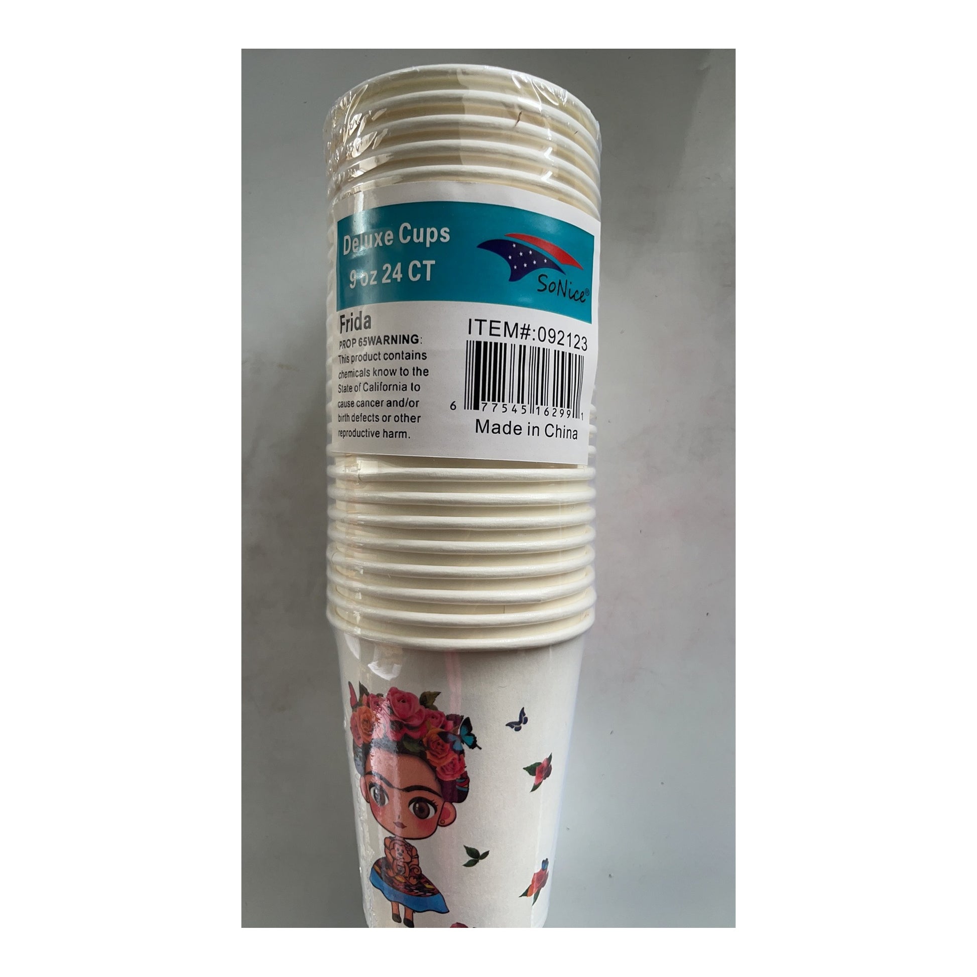 9Oz Paper Cup 24 ct Frida 24Pk/Cs
