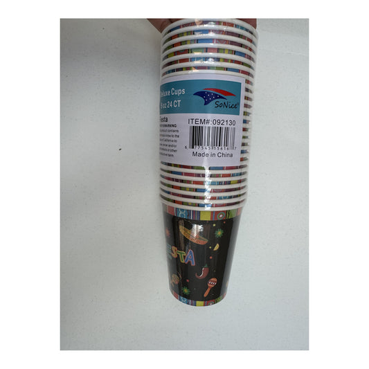 9Oz Cups 24 ct Fiesta 24Pk/Cs