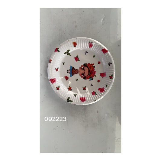 7" Plates Frida 24 ct 24Pk/Cs