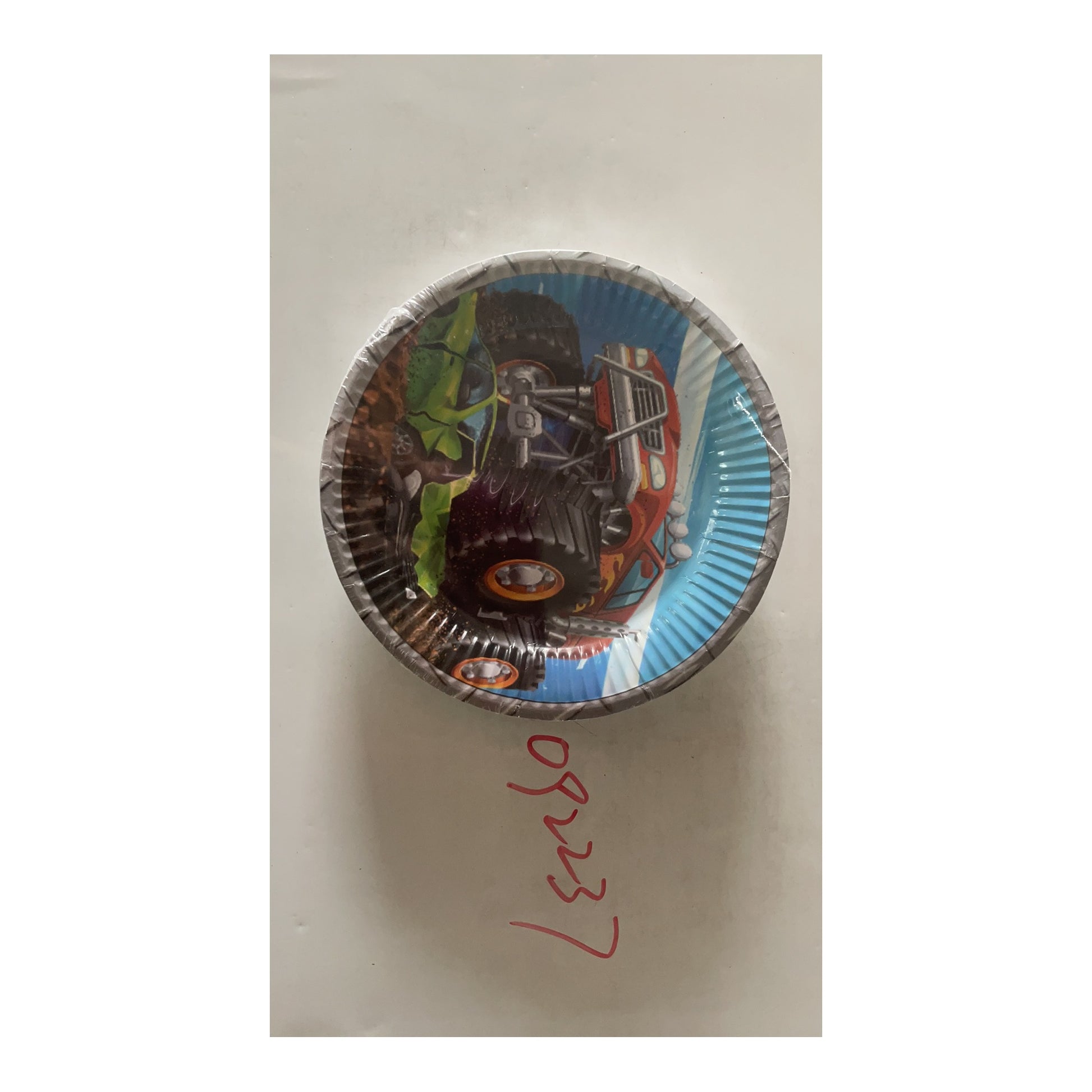 7" Plts 24 ct Monster Trck 24Pk/Cs
