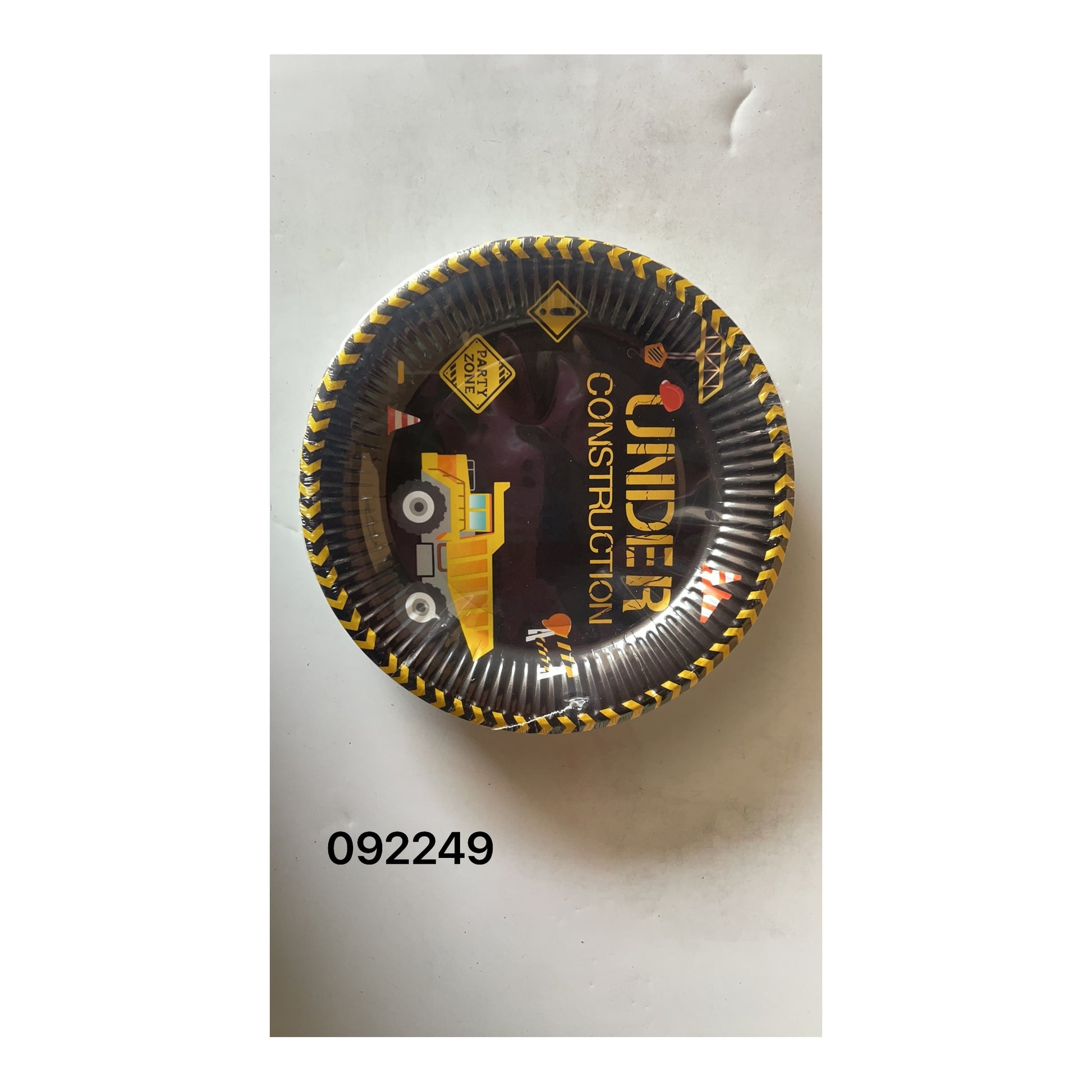 7" Plates 24 ct Cnstrctn 24Pk/Cs