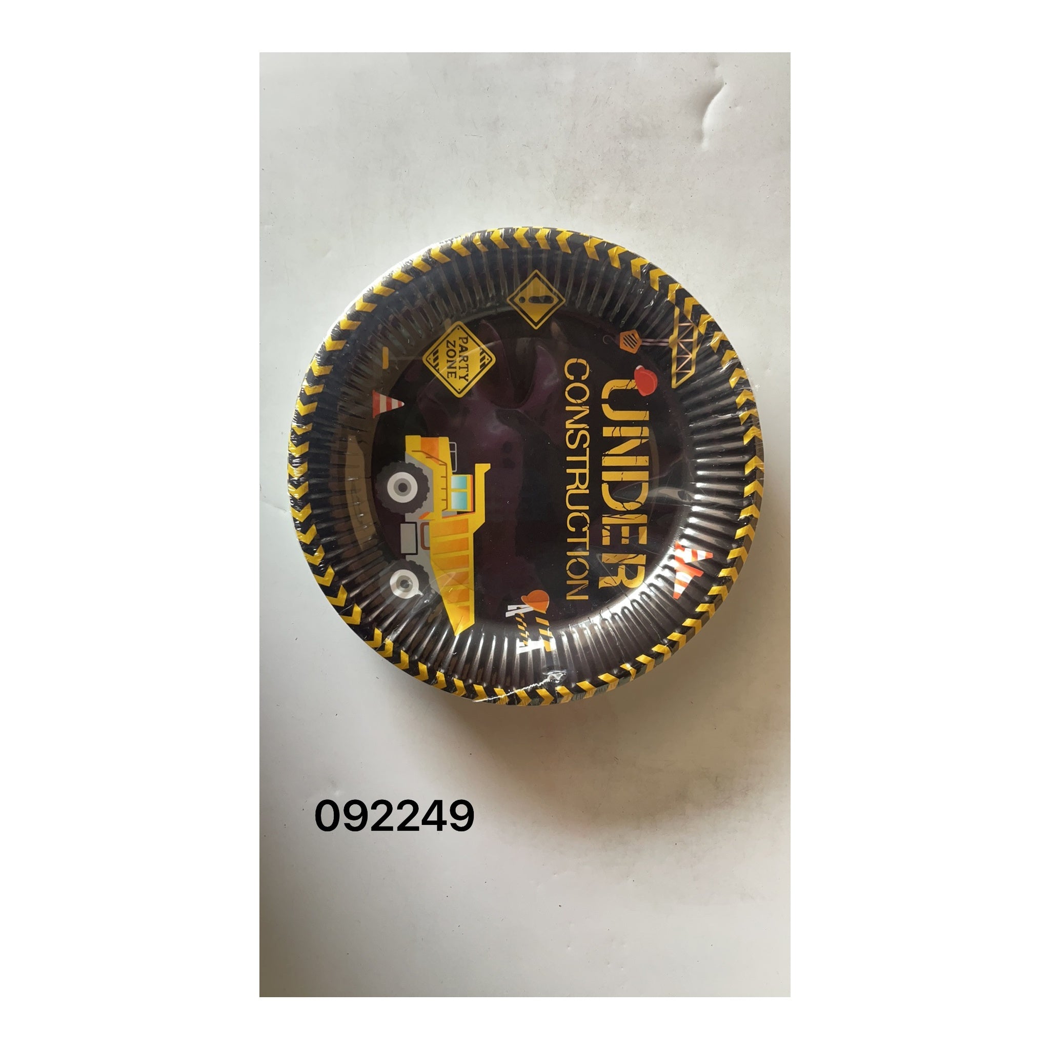 7" Plates 24 ct Cnstrctn 24Pk/Cs