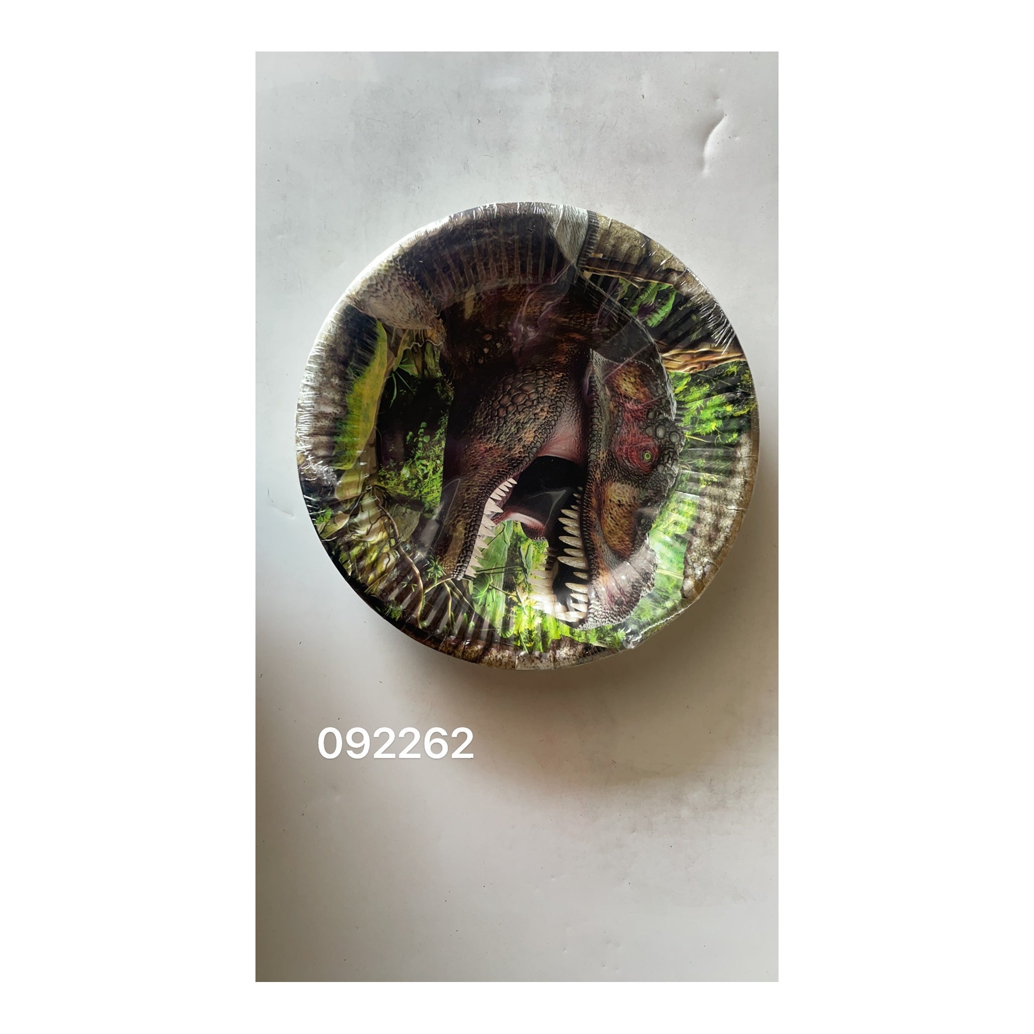 7"Paper Plate 24 ct Dino 24Pk/Cs
