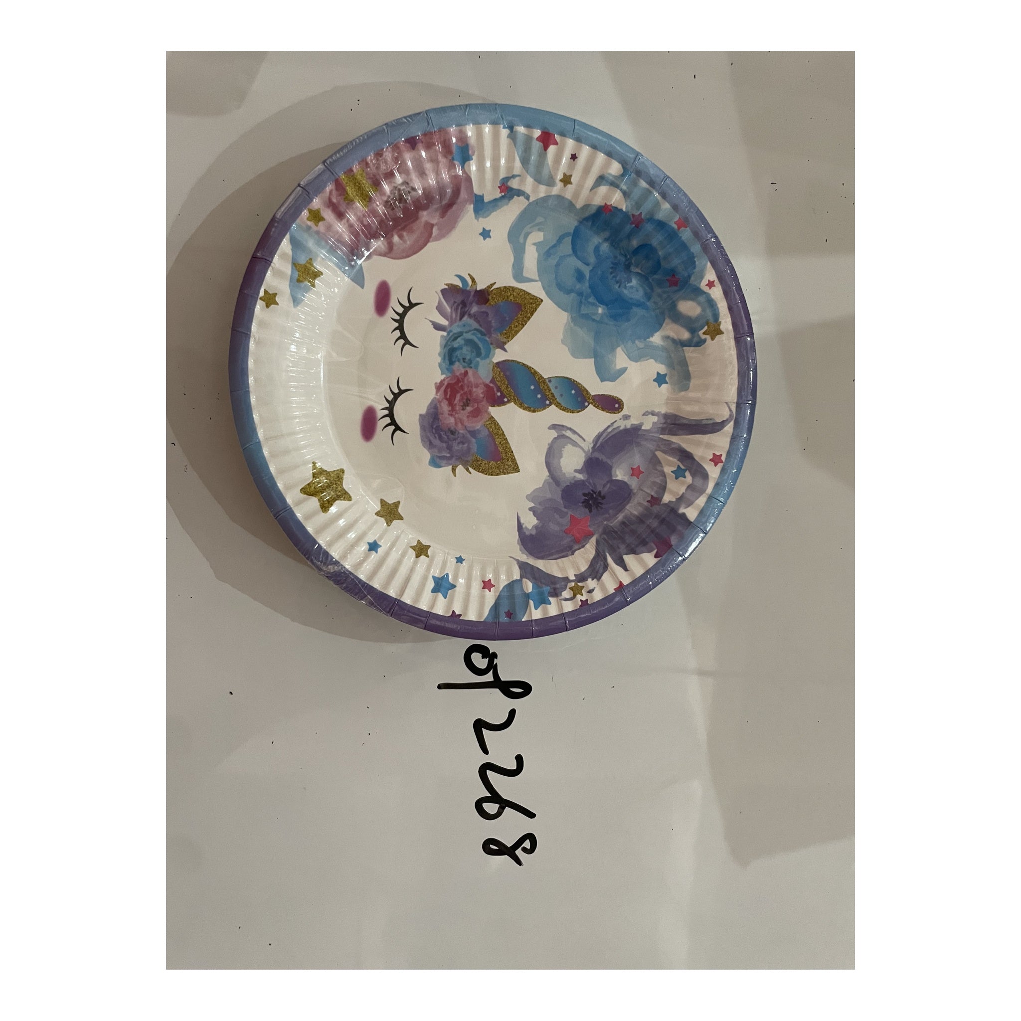 7"Paper Plate 24 ct Unicorn 24Pk/Cs