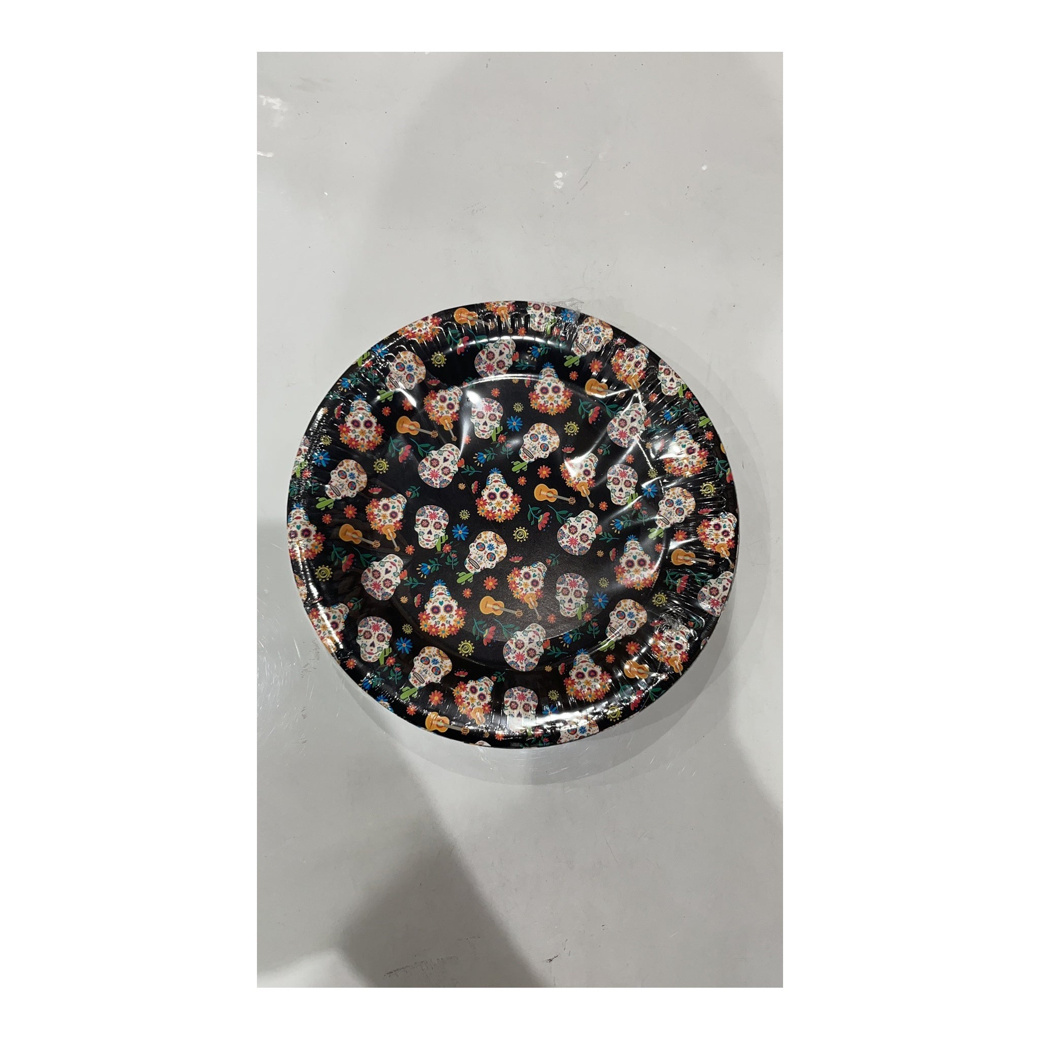 7" Plates Skull 24 ct 24Pk/Cs