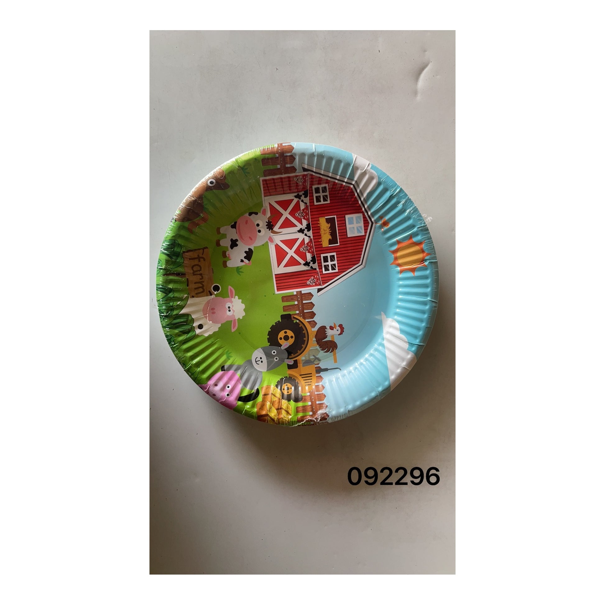 7" Plates 24 ct Farm 24Pk/Cs