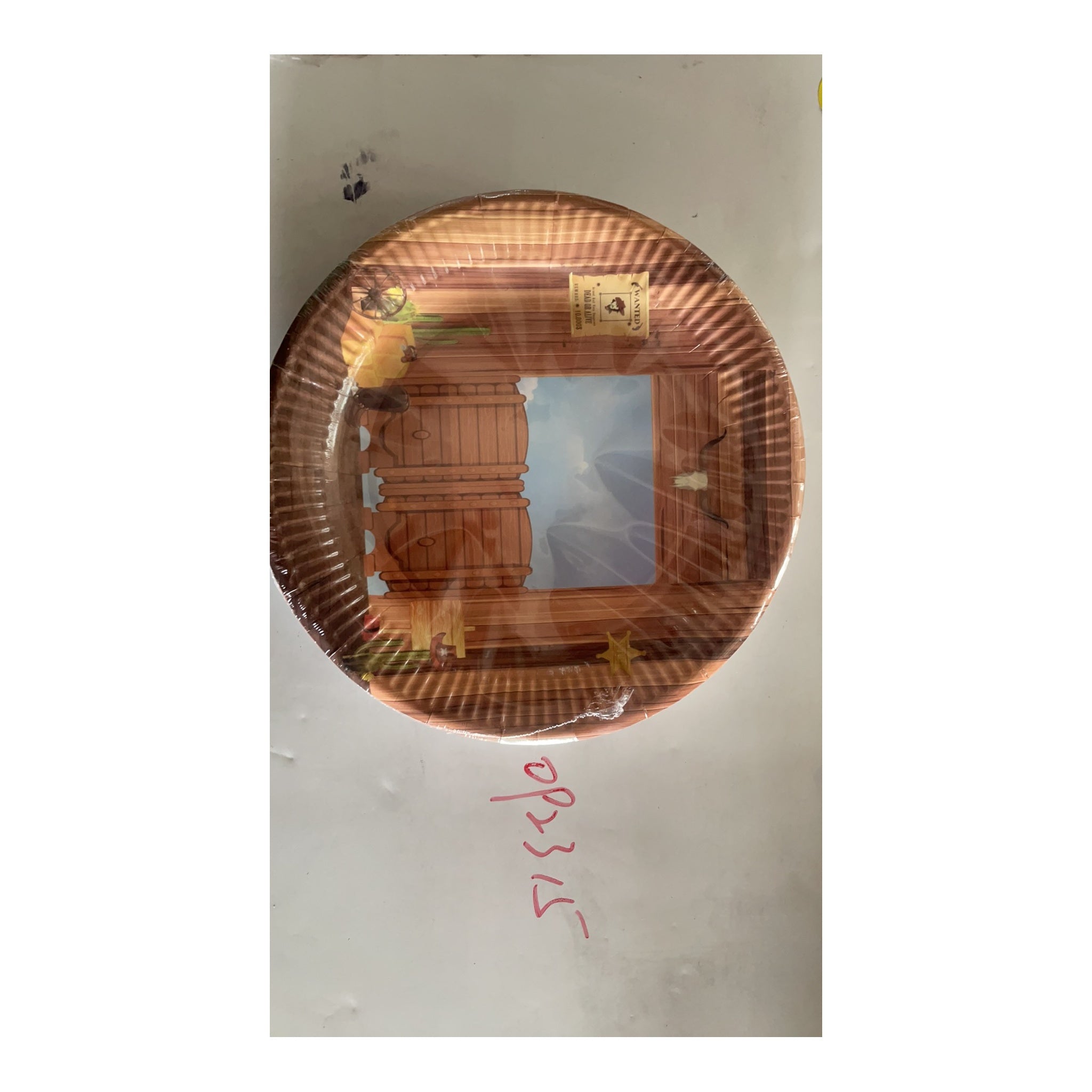 9" Plts 24 ct Western 24Pk/Cs